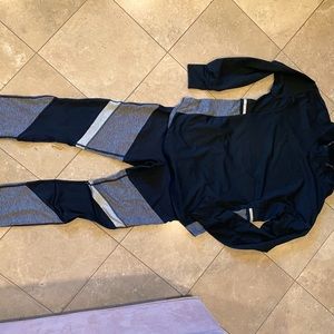 Sweatpants and shirt, brand is Keren hart size small